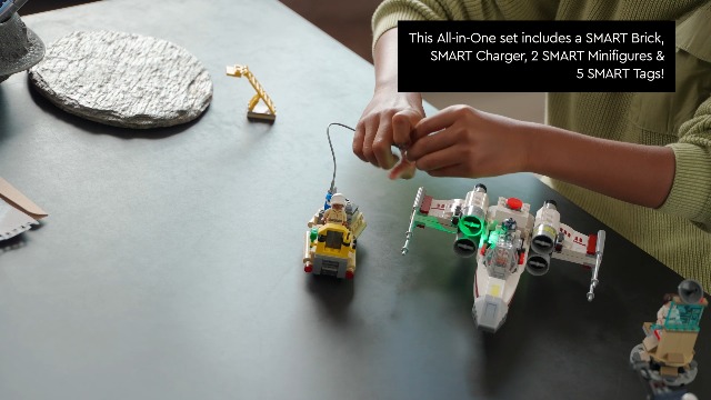 Amazon.com: LEGO Star Wars SMART Play: Luke's Red Five X-Wing